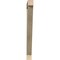 Ekena Millwork Traditional Block Rough Sawn Bracket, Douglas Fir, 4"W x 38"D x 46"H BKT04X38X46TRA05RDF - alternate 4